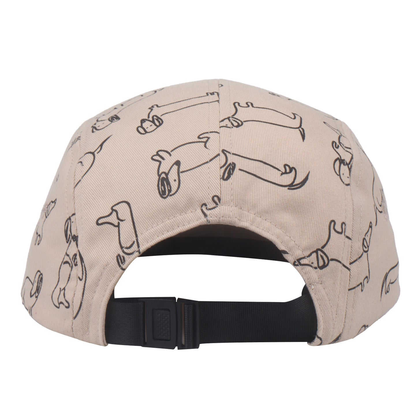 Dachshund Cotton 5 Panel Hat