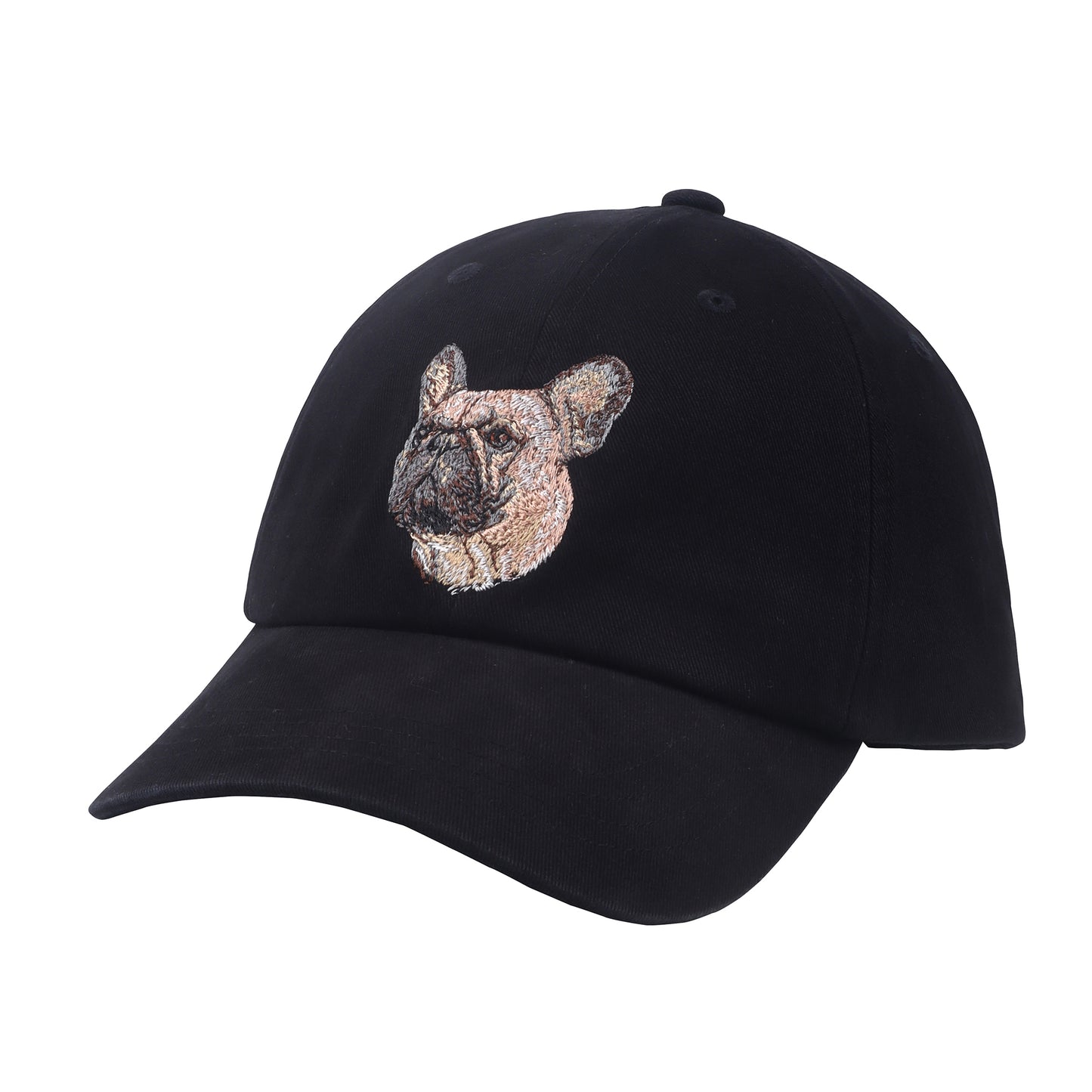 Frenchie Embroidered Vintage Cap