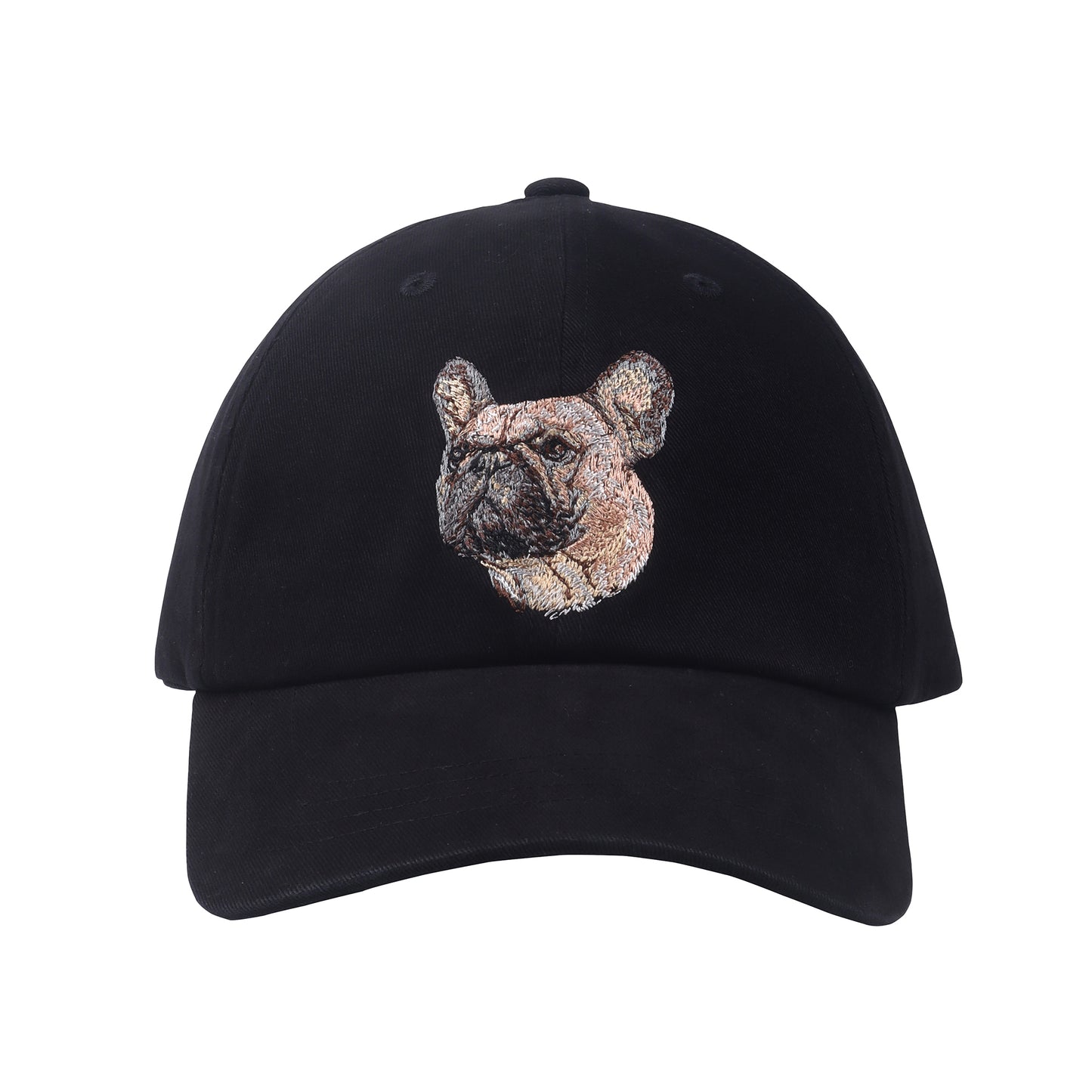 Frenchie Embroidered Vintage Cap