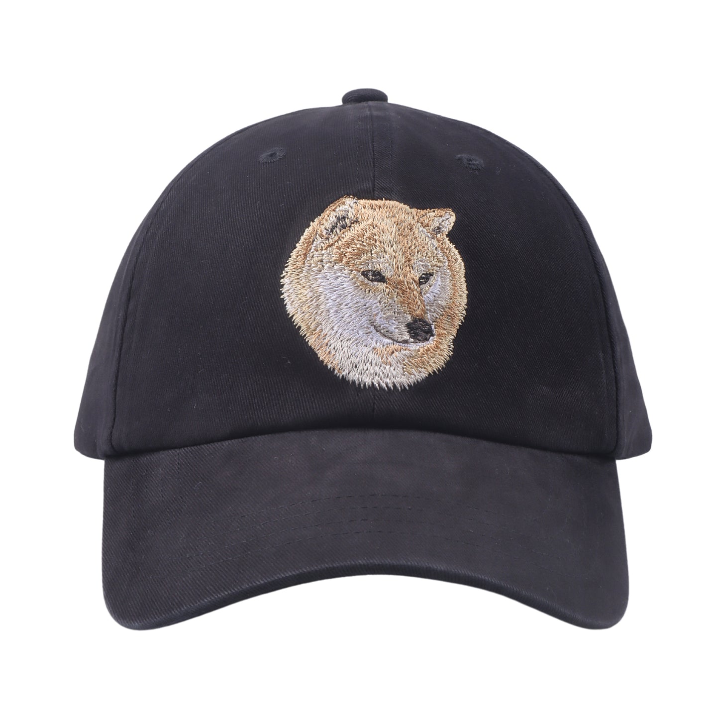 Shiba Inu Embroidered Vintage Cap